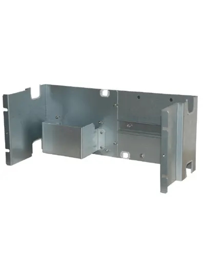 BOSCH A_AECPANEL19UPS - Placa de montaje para RACKS de 19 pulgadas con dos carriles DIN / Soporte de BATERI_