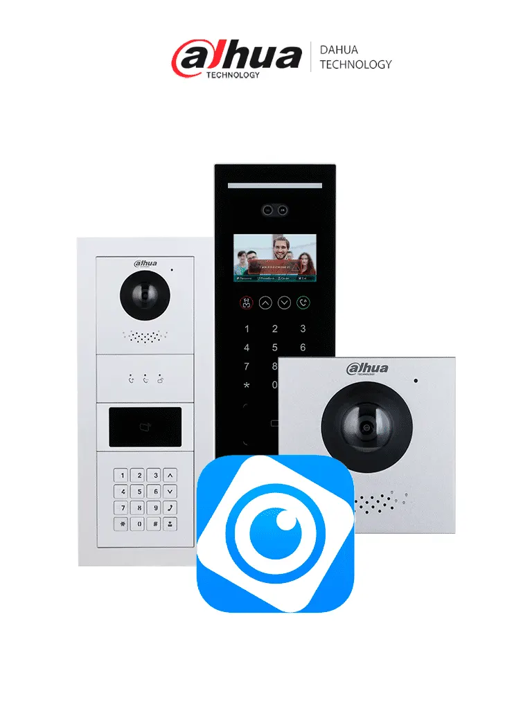 DAHUA VTO-DMSS Licencia base para estación de puerta videoportero departamental/ Solución sin VTH / DMSS VTO-DMSS / 1 Cuenta admin + 5 Usuarios