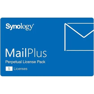 Licencias de Servidor de Correo / 5 Cuentas Permanentes / Migración entre NAS / Alta Disponibilidad / Hasta 21,000 Usuarios