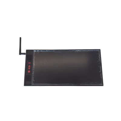 Panel Informativo LED Alfanumérico / 2x6 Dígitos / RF 433,92 MHz / Alarma 106 dB / Montaje en Pared / 110-230 V