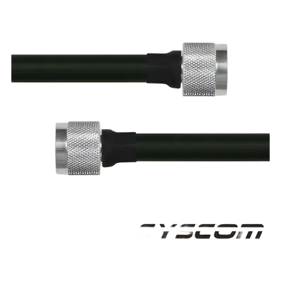 Cable RF400, con conductores N Macho en ambos extremos.