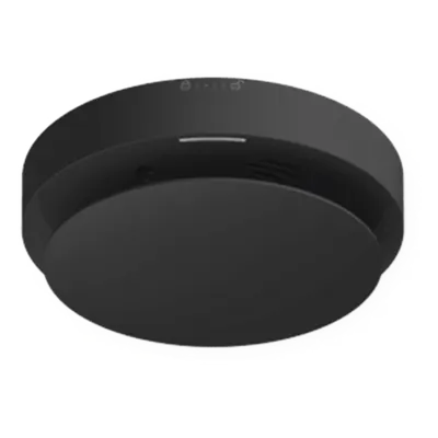 Detector de Humo Inalámbrico / Detección Dual Fotoeléctrica y Térmica / Buzzer ≥85 dB / Autonomía con Batería CR123A / Interior / Color Negro