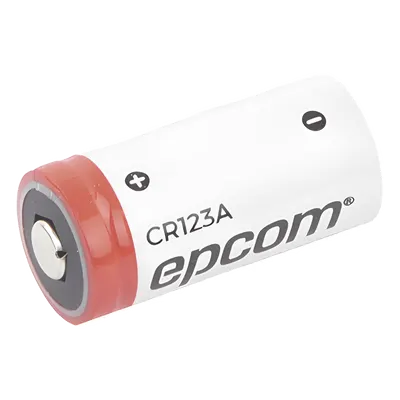 Batería de litio EPCOM POWERLINE CR123A de 3 V y 1300 mAh