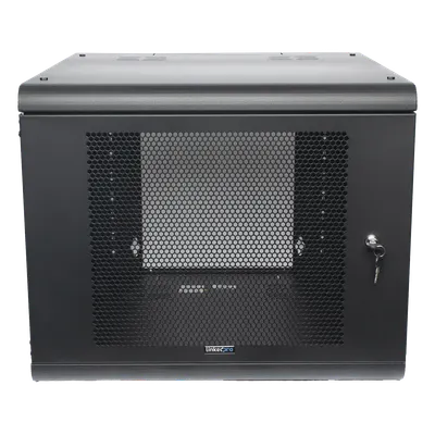 Gabinete de Pared / 9U / 635mm Profundidad / 19 in Rack / Acero Reforzado / 2.08 ft Profundidad