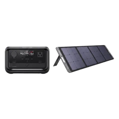 Estación de energía portátil UGREEN KITEFR3PL15114 con UPS y panel solar