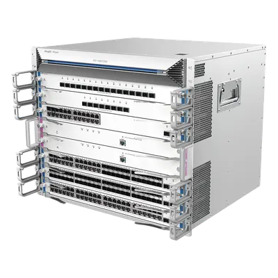 Chasis Switch Core / 6 Slots Modulares / 1920 Gbps / 1440 Mpps / 442x410x396 mm / 17.3x16.1x15.6 in