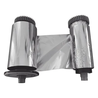 Cinta Ribbon / Full Color Plateado Metalizado / 1200 Impresiones / Compatible con SMART21