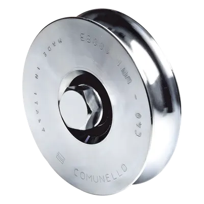 Rueda para puerta corrediza COMUNELLO 1150-4525-001 de 8 cm