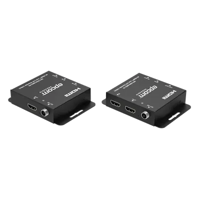 Extensor HDMI / 4K30 sin Compresión / 100 m (328.1 ft) / Cat6/6a / PoC Bidireccional / Audio 5.1CH / HDCP 1.4