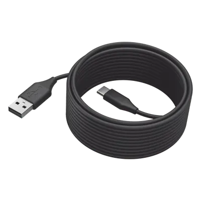 Cable USB 2.0 / 5 m (16.4 ft) / USB-A y USB-C / Alta Velocidad / Compatible USB 3.x