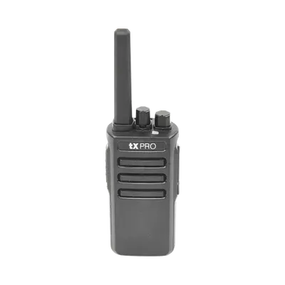Radio portátil TX PRO TX600 UHF de 5 W y 16 canales