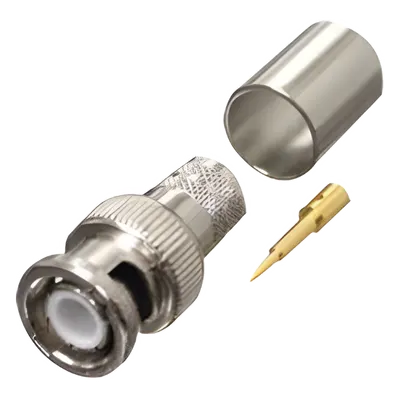 Conector coaxial BNC macho RF Industries RFB-1106-I para LMR-400