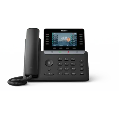 Teléfono IP Empresarial Multifuncional Yealink T74U con Pantalla a Color de 4.3 Pulgadas Audio HD y 16 Cuentas SIP