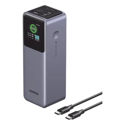 Power bank UGREEN 35525B de 25,000 mAh con carga de hasta 200 W