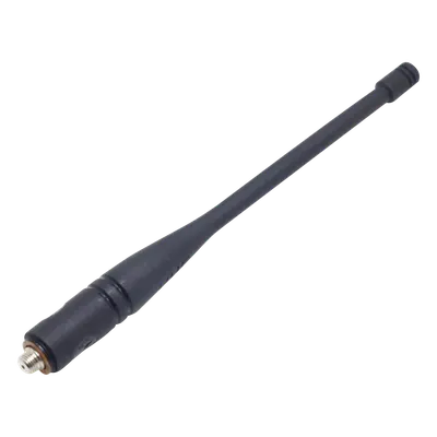 Antena Helicoidal UHF / 400-470 MHz / Ganancia 0 dBd / 170 mm (6.7 in) / Conector Rosca Monopolo / Motorola MOTOTRBO DEP-DGP