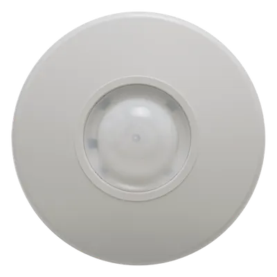 Sensor de Movimiento / Detección 360° / Cobertura 12 m (39.4 ft) / 62 Zonas / Montaje en Techo / Anti-falsas Alarmas