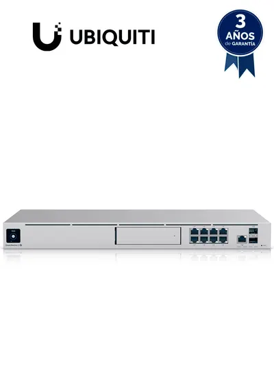 Router UniFi UDM-SE Dream Machine con puertos PoE y SFP+