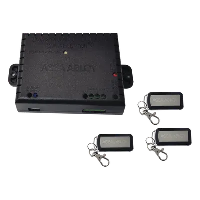 Kit de Receptor para Control Remoto / 12VCC 1.2A / 110-127VAC / 40m / 433MHz / -40°C a +80°C