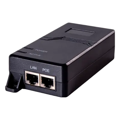Inyector PoE / 56V / 56W / 2 Puertos 2.5 GbE / PoE+