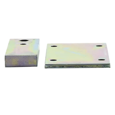 Herrajes FAAC 72840065 con placa y montura posterior para 400 y 422