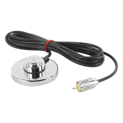 Montaje magnético PCTEL GV2 para antena NMO con cable RG58U