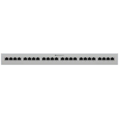 Panel de Protección Ethernet de 24 Puertos UniFi UACC-ETH-SP-Panel-24, 10 GbE con Sopoete PoE+++, 20 kA Rack 1U
