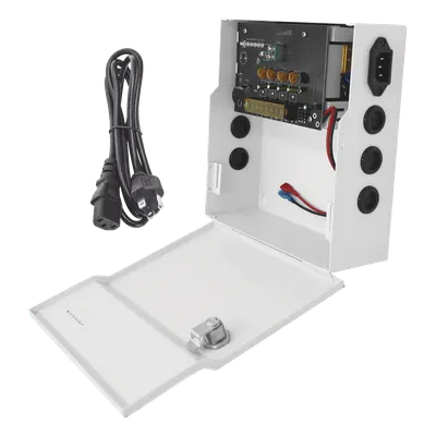 Fuente de poder EPCOM POWERLINE PLK12DC4ABK de 12 Vcc y 4 canales