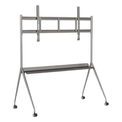 Soporte de piso móvil Hikvision DS-D5ABKY2-M para pantallas de 75 y 86 pulgadas