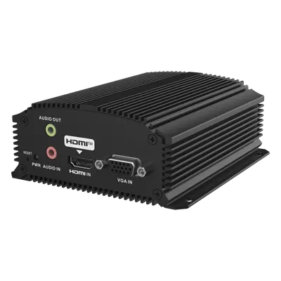 Codificador de video IP Hikvision DS-6701HTHI-4K con HDMI y VGA