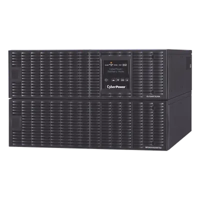 UPS de 10000 VA/9000 W, Online Doble Conversión, 200 - 240 Vac de Entrada, 200 - 240 Vac de Salida, Terminal Hardwired, Onda Senoidal Pura, Torre o Rack de 6 UR, Con 3 Tomas NEMA L6-30R
