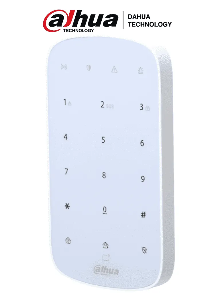 Teclado inalámbrico Dahua DHI-ARK30T-W2 con control por PIN o tarjeta