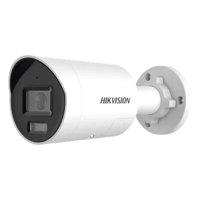 [Dual Light + ColorVu] Bala IP 8 Megapixel (4K) / Lente 2.8 mm / 40 mts IR + 40 mts Luz Blanca / Exterior IP67 / Luz Intermitente y Alerta de Audio / Micrófono Integrado / ACUSENSE / Metal / ACUSEARCH