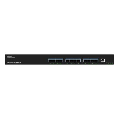 Switch de Agregación Capa 3 / 12 Puertos 10Gigabit SFP+ / Capacidad 240 Gbps / Stacking 4 Unidades / QoS Avanzada / Dual Stack IPv4/IPv6