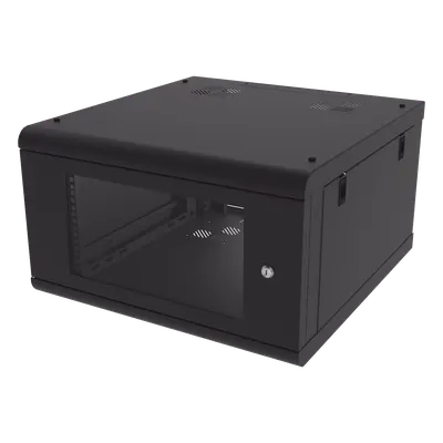 Gabinete de pared LINKEDPRO SR-1906-GN2G de 6U con puerta de cristal