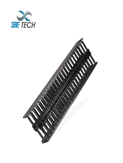 Organizador vertical SBE TECH SBE-OVNL45UR de doble lado y 45 UR