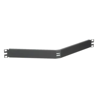 Tapa Ciega para Rack / 19' / 1UR / Acero 16 Gage / Angulada / 482.6 x 43.7 mm