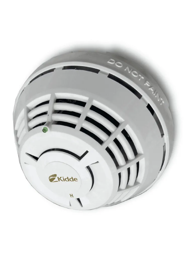 Detector de Calor KIDDE KIR-HD - Fijo y de Tasa de Aumento con Detección Avanzada