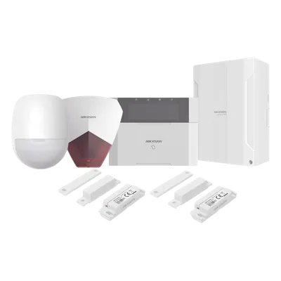 Kit de alarma híbrido Hikvision DS-PHA64-LP/PACK(R) para 64 zonas