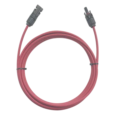 Cable fotovoltaico EPCOM POWERLINE CFMC41MRED de 1 m con conectores MC4
