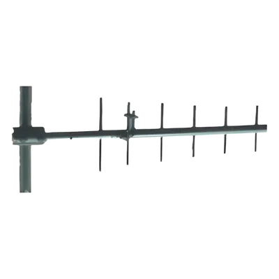 Antena Base Direccional / Yagi 6 Elementos / 470-490 MHz / 10 dB Ganancia / 32 cm x 105 cm (1.05 x 3.44 ft)