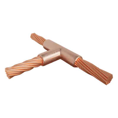 Molde para Soldadura Exotérmica / Conexión T Horizontal / Cable 1/0 AWG a 4/0 AWG / Carga #90
