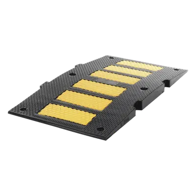 Reductor de velocidad AccessPRO AC-90RV de caucho para tránsito vehicular