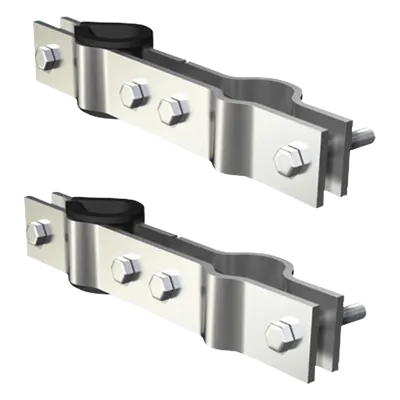 Montaje de Metal / Antenas 1' a 2' (0.3 a 0.6 m) / Mástiles 1' a 2' (0.3 a 0.6 m) / Diseño Universal / Resistente a Condiciones Extremas