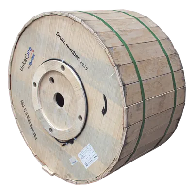 Cable de fibra óptica ADSS LINKEDPRO MINI-ADSS-12C/4KM, 12 hilos