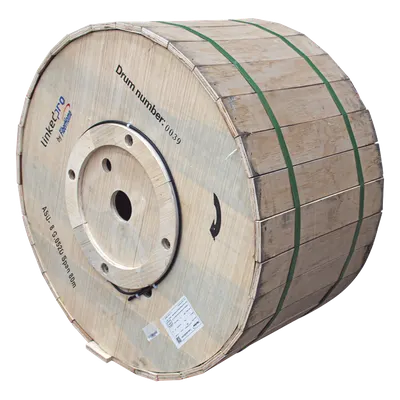 Cable de fibra óptica aérea LINKEDPRO Mini ADSS de 8 hilos G.652D