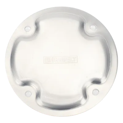 Tapa para caja redonda RAWELT T-CSX de aluminio diecast