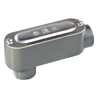 Caja de conexión tipo LB RAWELT OLB-0078C para conduit de 1 1/2 pulgadas