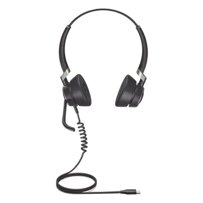 Diadema / Auricular Jabra Engage 50 Stereo / USB-C / 3 Micrófonos con Cancelación de Ruido / Sonido Digital HD (5099-610-189)