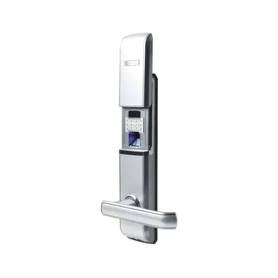 Cerradura  Digital  Biométrica Autónoma con doble cerrojo derecha