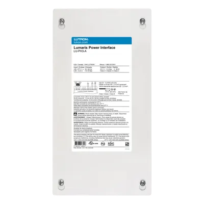 Interfaz de Alimentación LED / 120-277 V a 24 V / Hasta 3 Controladores Inalámbricos / 15 m (49.2 ft) de Tira LED / RadioRA 3